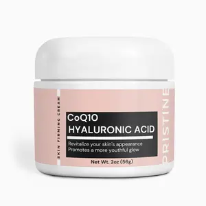 CoQ10 & Hyaluronic Acid Skin Firming Cream for Face, Neck, and Jawline - 2 oz - Hydrate, Hydrating