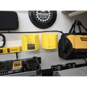 4.5&Quot; Angle Grinder & Flap Disc Holder | Wall Mount Tool Organizer | Grinding Disc Storage Rack