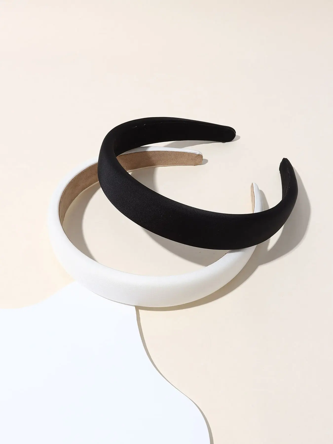 Women's PU Leather Hairband Set Headband, Hair Accessory, Durable Anti-Slip Design, Plain Pattern, Casual Style, All-Season Use, & Colors, Solid Color Headband