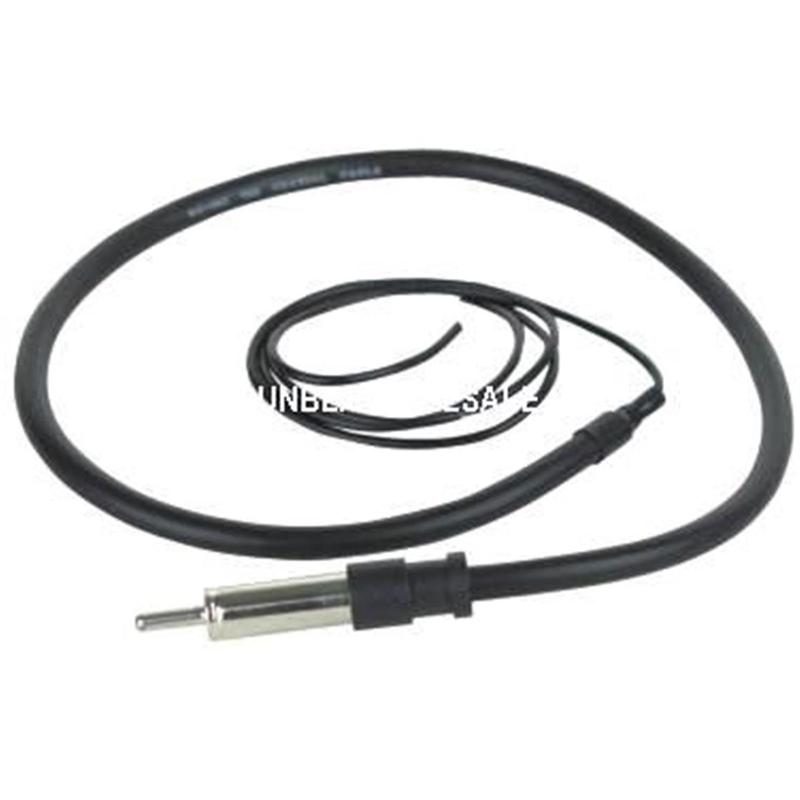 BOSS Audio Systems MRANT10 Dipole Hide-Away Antenna - 45 in Audio & Video Accessory, Rustproof Plug-in Adapter for Marine Vehicle Stereo Systems, No Drilling Necessary Soft Wire Accessory