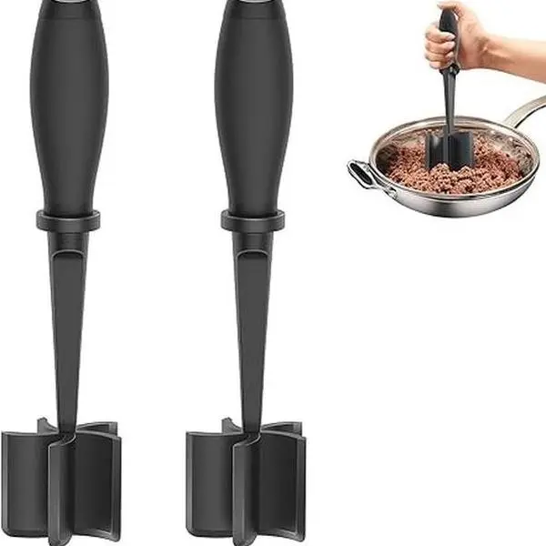 Ground Meat Chopper Heat Resistant Meat Masher Hamburger Mixer Kitchen Tool