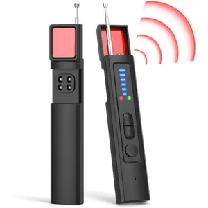 Hidden Camera Detectors, GPS Tracker Detector, Portable Spy Camera Finder Hidden Device for Car, Home,Hotel,Travel, Office, 6 Levels Sensitivity (Black)