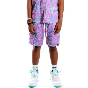 Jester Men's ripped & repaired short pants