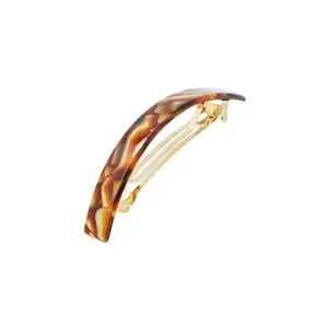 Narrow Rectangle Volume Barrette - Classic