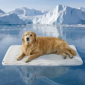 Dog Cooling Pad Summer Essential, Extra Large Pet Cold Bed for Small and Large Dogs, Durable Cat Blanket Ice Mat Reusable, 1pcs