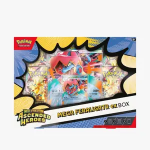 Ascended Heroes Mega Feraligatr ex Box