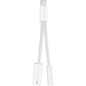 USB C to 3.5mm Audio Adapter for  15/16/17, USB C to Headphone Jack Adapter, USBC to Aux Jack Dongle  with   for  iPad Type C, , USB-C Laptop/Phone