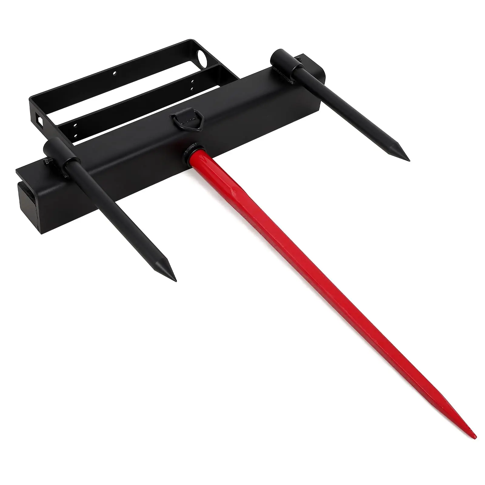 GARVEE Hay Spear Attachments: Versatile 39" and 49" Options with 4000lbs Capacity for Efficient Hay Handling and Bale Transport on Skid Steer Loaders and Tractors, Quick Attach for Bobcat Tractors.
