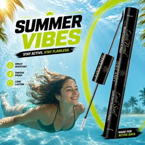 DREAMYBOND Lash Bond & Seal Kit – Summer Active Cluster Lash Glue, Waterproof Sweat-Proof Long-Lasting Eyelash Extension Adhesive, Latex-Free for Sensitive Eyes Makeup Cosmetic