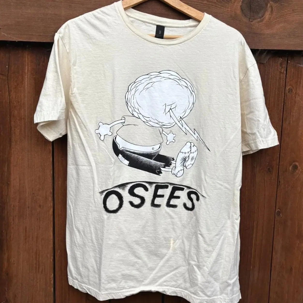 Hot Osees Thee Oh Sees Band natural Color Shirt Unisex Concert S-5XL CR786 4