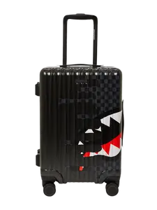 SPRAYGROUND: UNFINISHED SHARK CARRYON LUGGAGE
