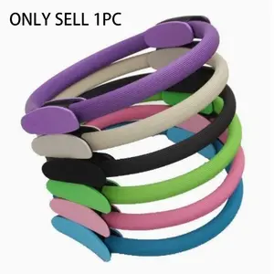 Pilates Ring Magic Circle, Double-Handle Pilates Ring, Pilates Resistance Band for Yoga, Leg Muscle Training Equipment for Strengthening Limbs, Slimming Legs, Shaping, and Pelvic Floor Muscle Workout, Elastic Band