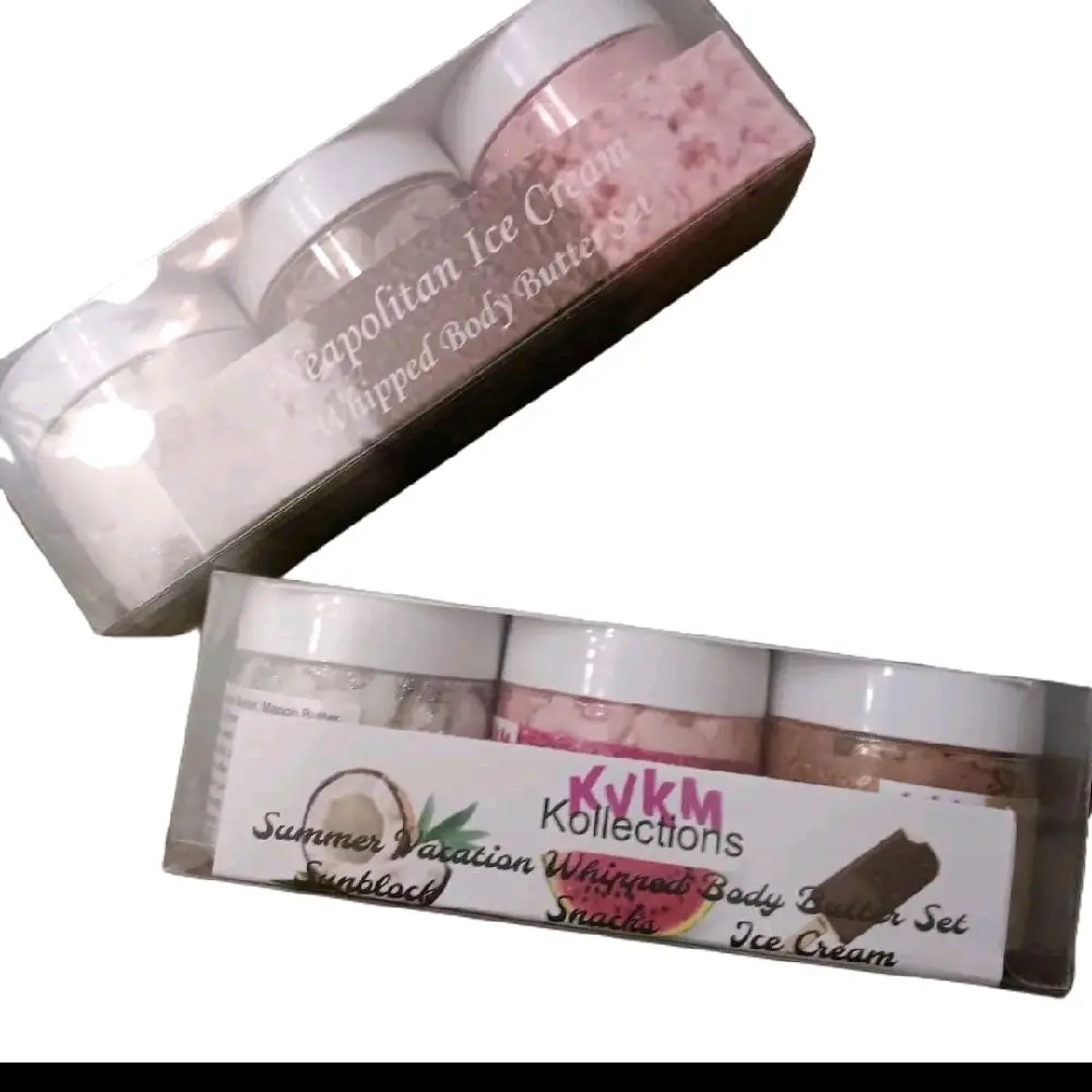 Sample pack, body butter sample set, skincare sample pack