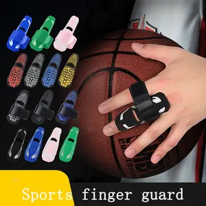 2pcs Basketball Finger Sleeves Volleyball Bandages Thumb Support Sports Injury Protection Gear for Athletes & Daily Use