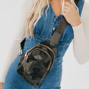 Pinelope Puffer Sling Bag - Lightweight and Durable