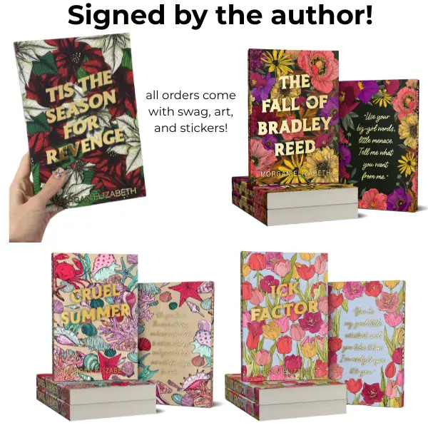 Special Edition Season of Revenge Series - Signed Paperback Romcom Literature