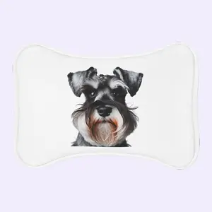 Customizable Dining Mat with Your Beloved Dog's Photo - Non-Slip Design, 100% Polyester Outer-Layer, One-Sided Print, Ideal for Dog Lovers