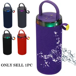 New portable wireless speaker with wireless connectivity and a colorful light subwoofer sound system，The speaker is used for karaoke, events, announcements, demonstrations, mountain climbing, and picnics, Led Speakers