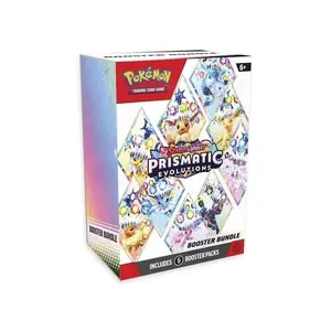 Pokemon Prismatic Evolutions Booster Bundle (6 packs)