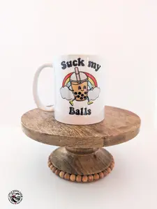 Suck My Balls Coffee Cup