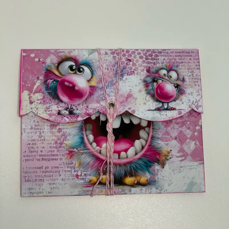 “Handmade Envelopes – Decorated for Junk Journals & Scrapbooking with Ephemera & Stickers.