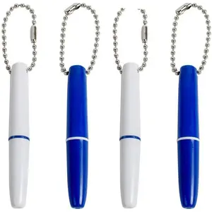 4 Pieces Portable Dental Picks Travel Tools Toothpick Plaque Remover and Tartar Teeth Pick Eraser Cleaning Kit with Hang chain (4PCS)