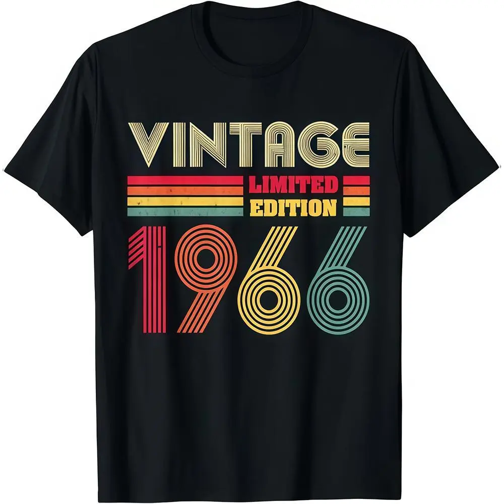 60 Years Old Shirt Vintage 1966 Limited Edition 60th Bday T-Shirt Shirt Classic