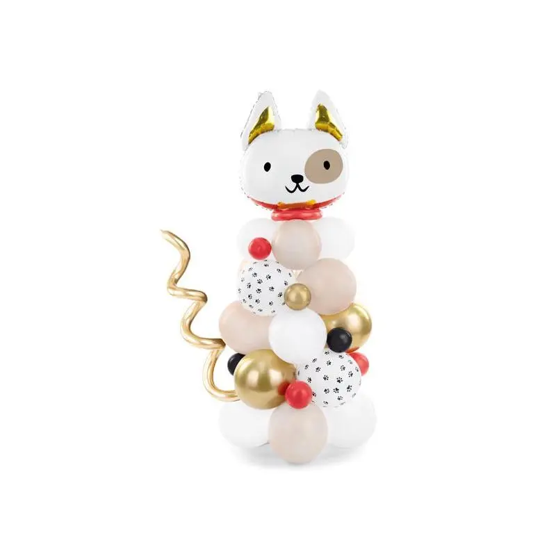 Dog Balloon Bouquet - Elegant Dog Decor with Balloon, Includes Decorative Elements, Ideal for Home Decor