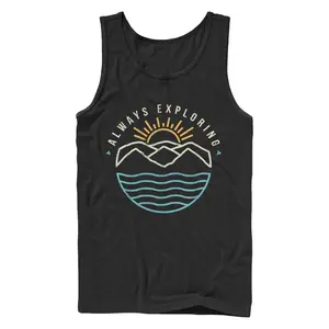 Men's Lost Gods Always Exploring Tank Top