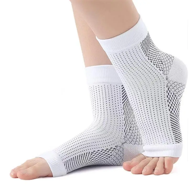 Breathable Ankle Support Socks, 1 Pair Comfortable Sports Stretch Socks for Men & Women, Sports Socks for Foot Relief, Christmas Gift
