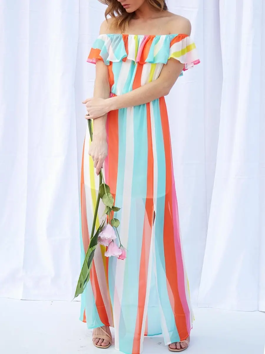 long sleeve dress to wear to wedding Floral V-Neck Long-Sleeve Dress Black / S (US 2) main image 1