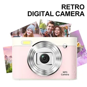 Digital Camera, FHD 1080P Camera, Digital Point and Shoot Camera with 8X Zoom Anti Shake,Suitable for teenagers and beginners,Holiday Gifts Handycam Pink,Holiday gifts, Christmas