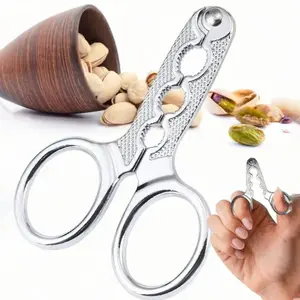 Magic Nutcracker Tool for Shelling Sunflower Seeds, Lazy Person's Pine Nut and Watermelon Seed Sheller, Hazelnut Opener