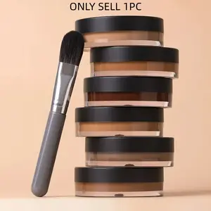 6 Color Creamy Buildable Bronzer Palette, Waterproof & Streak-Free, Long-Lasting Glow, Ideal for Travel & Gifts, Full Coverage Balm
