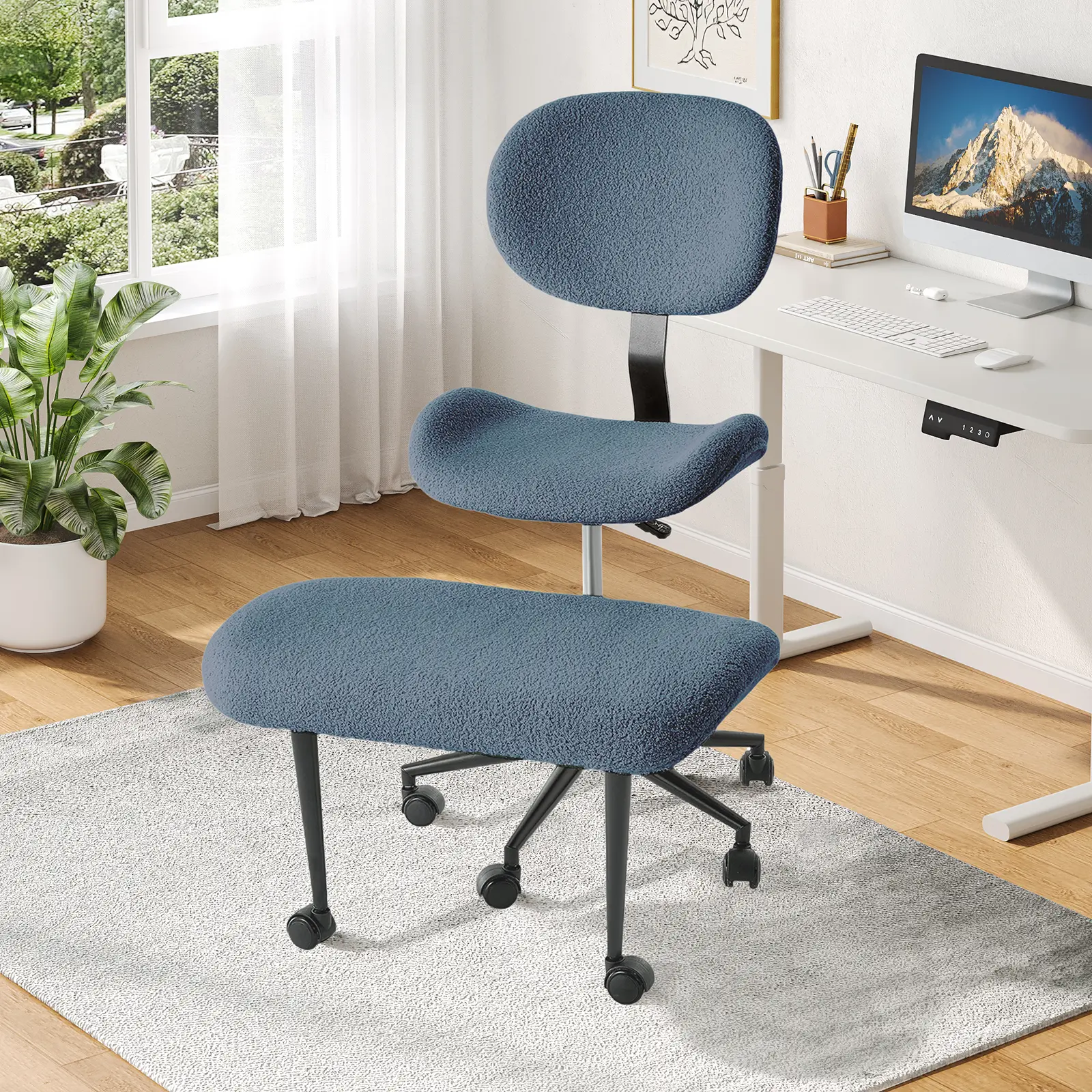 Upgraded Blue (Teddy Fabric)