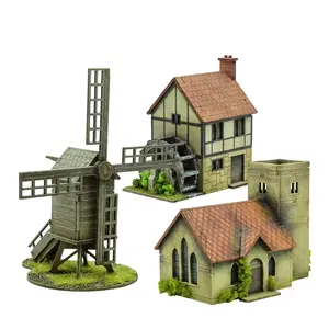 Wargames Delivered: Warlord Games Pike & Shotte Tabletop Miniatures – Realistic Village Scenery for Historical Epic Battles