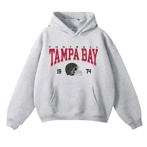 Vintage Tampa Bay 19 74 Football Crewneck Hoodie, Tampa Bay Team Pullover Hoodie, Fan Apparel, Classic Tampa Bay Fan Pullover, Tampa Bay Football Supporter Gift