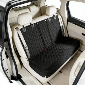 Premium Dog Seat Cover for Car Backseat, Waterproof Scratch-Proof Non-Slip Design, Dog Protector for Pet Owners