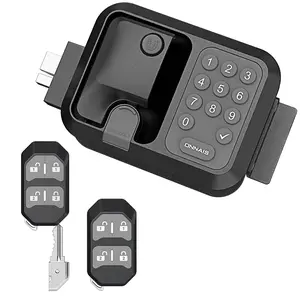 ONNAIS RV Door Lock Replacement – Full Metal Keyless Entry, 10-Digit Keypad, Dual-Door Remote, Backup Key, RV Essential, Ideal Gift for RV Owners