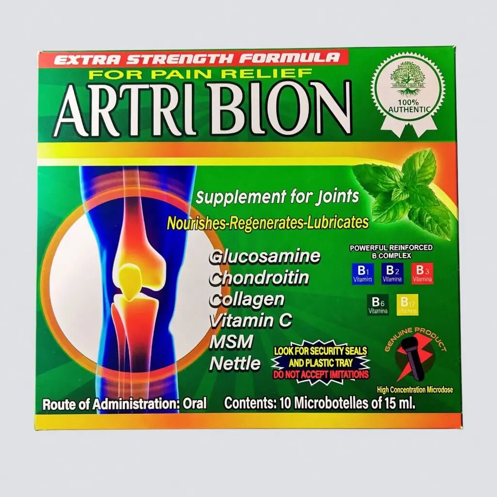 Artri-Bion Ortiga Complejo MultiVitaminico 10 Micro Vials of 15 ML