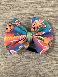 Easter JJ melon nylon bows
