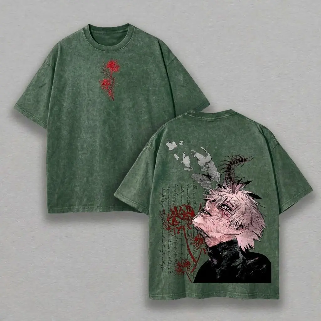 Green-Acid Wash Tshirt