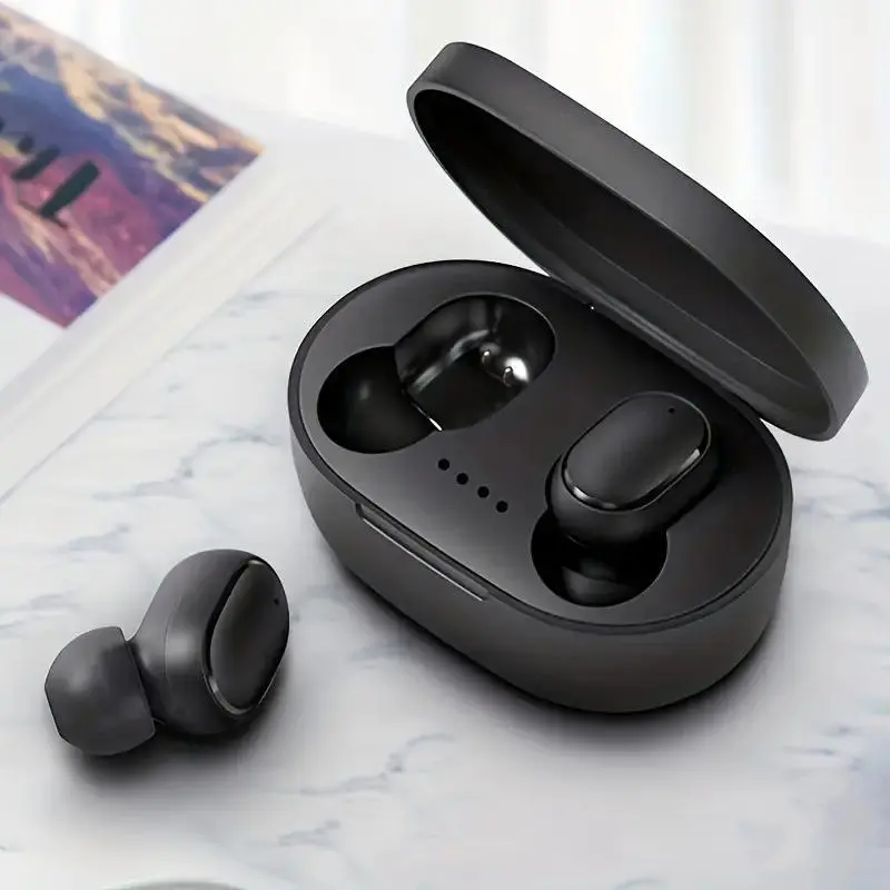 Wireless In-ear Design Earphone, Bluetooth-compatible Wireless Earphone with Charging Case, USB Charging Headset, Noise Cancelling Earbuds for Sports, Gaming, Running, True Wireless Earphones, Everyday Earbuds, Tws Wireless Earbuds