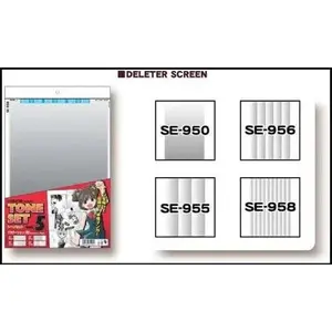 Deleter Screen Tone Set Vol.5 (4 sheets)