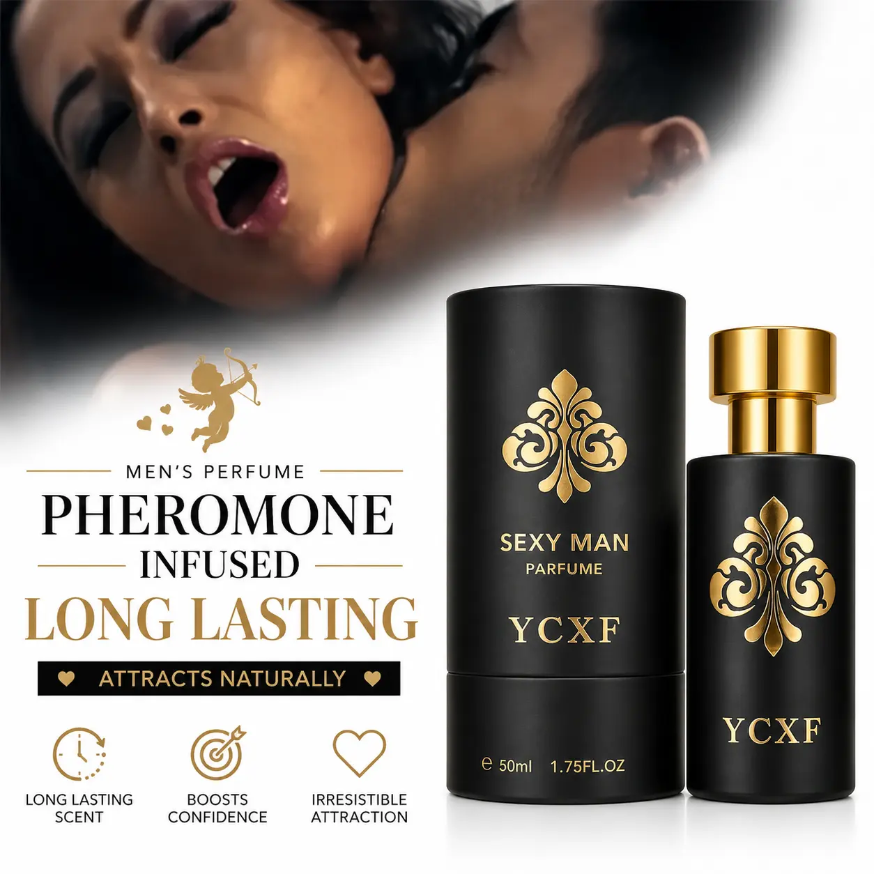 YCXF Classic Fragrance Gift Set — Long-Lasting Pheromone Perfume Set (Vanilla & Gourmand), Birthday Gift (To Captivate the Opposite Sex), Holiday Gift — A luxurious liquid fragrance perfect for any occasion, Father’s Day Gift