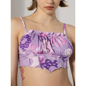 Cider Donuts Ruffled Cami
