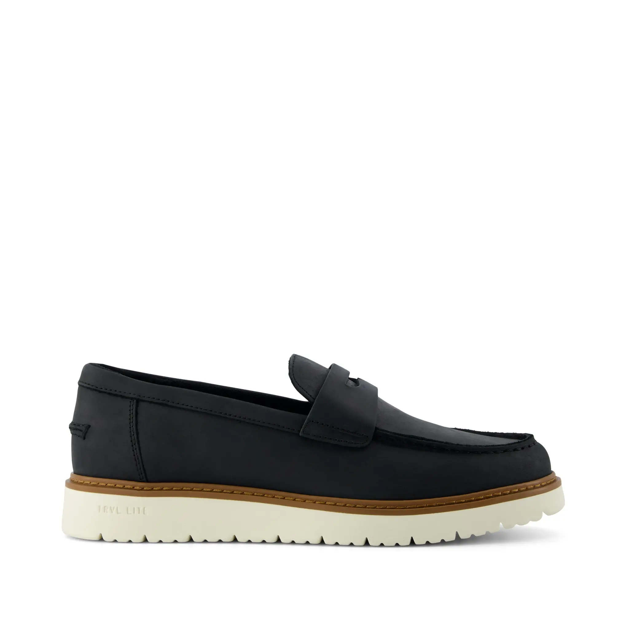 Navi TRVL LITE Havana Loafer Black Leather