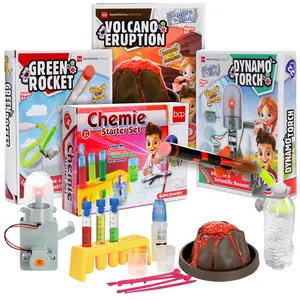 Best Choice Products 4-in-1 Science Project Kit, STEM & STEAM DIY Lab Experiments for Kids