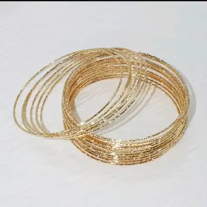30 pieces of gold plated bangle jewelry for woman ideas for casual and party use