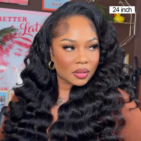 CurlyMe Invisible Hairline Kinky Straight 250% Density Wear Go Glueless Half Wig Seamless Flip Over Human Hair Wig Upgrade With Drawstring Beginner Friendly- Natrual Black #SohoChic #TikTokShopFallDealsForYou